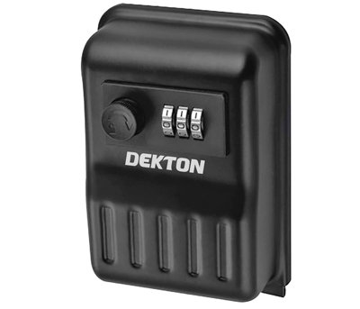 Dekton Key Safe Outdoor Security Wall Mounted Box Secure Combination Lock