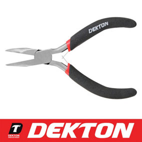 Dekton Mini Carbon Steel Bent Nose Pliers
