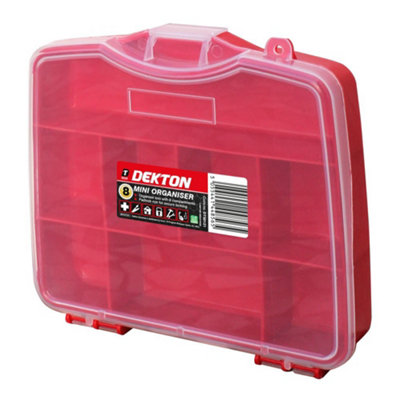 Dekton Mini Compartment Toolbox Organizer