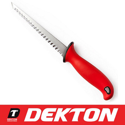Dekton Pro Jab Saw - 150 Mm Soft-Grip Hardpoint Plasterboard Saw