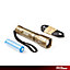 Dekton Pro Light Gold XP COB LED Torch 400 Lumens 350M Rechargeable Batteries
