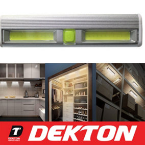 Dekton Pro-Light Shine Homelight 80 Lumens Battery Powered Lighting Bright 5M