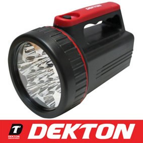 Dekton Pro Wayfinder XS 60 12 LED Torch 65 Lumens 50M Range & Batteries Car