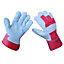 Dekton Rigger Glove, Red/White, One Size Fits All, Cat11, En388
