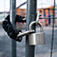 Dekton Snap Shut Hardened Steel Shackle High Security Padlock with 3 Keys 40mm