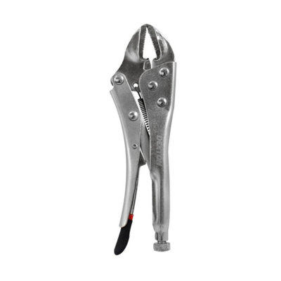 Dekton Straight Jaw Locking Grips Mole Gripping Adjustable Pliers 180mm (7")