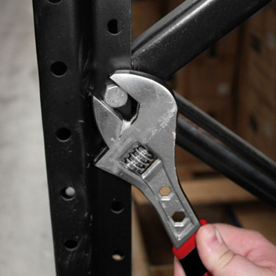 Dekton Sure Grip Adjustable Spanner Monkey Wrench 8
