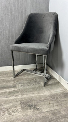 Delia Velvet Dining Chairs(4 Dining Chairs)