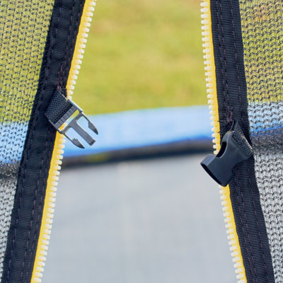 Dellonda 10ft Heavy-Duty Outdoor Trampoline For Kids with Safety Enclosure Net - 9