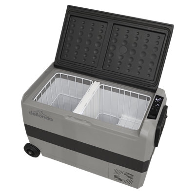 Dellonda 50L Portable Dual Zone Compressor Car Camping Fridge/Freezer 12V/24V - 3
