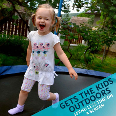 Dellonda 6ft Heavy Duty Outdoor Trampoline for Kids with Safety Enclosure Net - 5