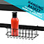 Dellonda BBQ/Plancha Trolley for Outdoor Grilling/Cooking with Utensil Holder