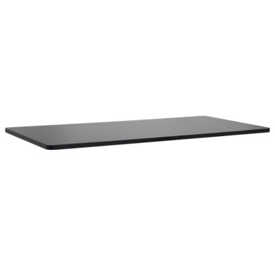 Dellonda Black Rectangular Spacious Desktop 1400mm x 700mm 1" Thickness DH21