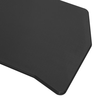 Dellonda Carbon Rectangular Spacious Desktop 1400mm x 700mm 1" Thickness DH22 - 5