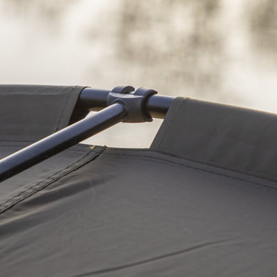 Dellonda Fishing Bivvy Tent 2-Man Waterproof UV Protection Quick Assembly - DL76 - 9