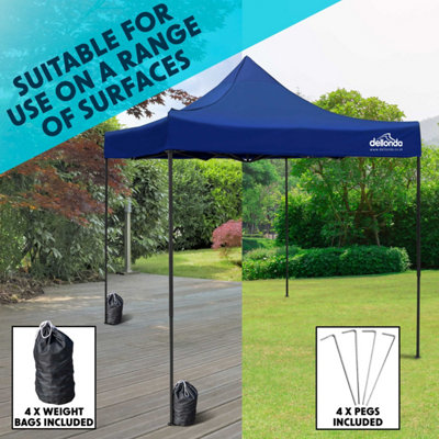 Sealey Dellonda Premium 3 x 3m Pop Up Gazebo, PVC Coated, Water DG131