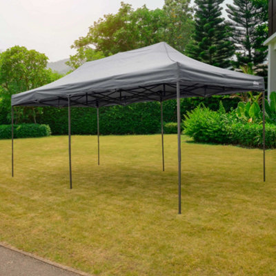 Dellonda Premium 3x6m Pop-Up Gazebo Water Resistant Carry Bag Stakes Weight Bags - 4