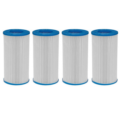 Dellonda Swimming Pool Filter Cartridge, Pack of 4