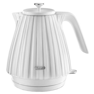 Delonghi Cordless Jug Kettle White, Ballerina