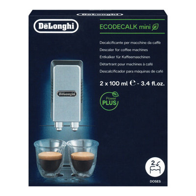 DeLonghi 'DLSC200 EcoDecalk mini' Coffee Machine Liquid Descaler