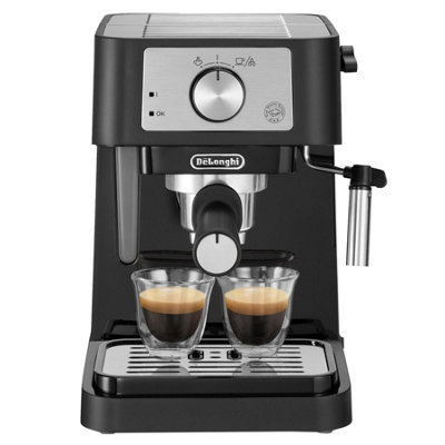 Delonghi Stilosa Bean to Cup Manual Coffee Machine, Silver