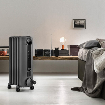 radiateur à bain d'huile 2000w blanc - trrs0920 DELONGHI
