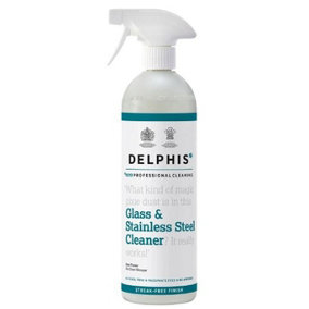 Delphis Eco Professional Glass and Stainless Steel Cleaner Spray 700ml