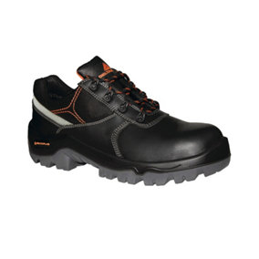 Delta Plus Mens Phocea Composite Water Resistant Leather Safety Shoes Black (UK 10)