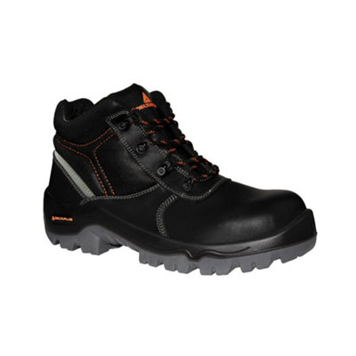 Delta Plus Mens Phoenix Composite Leather Safety Boots Black (10 UK)