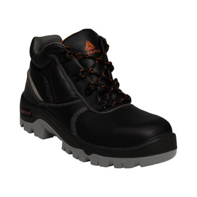 Delta Plus Mens Phoenix Composite Leather Safety Boots Black (10 UK)