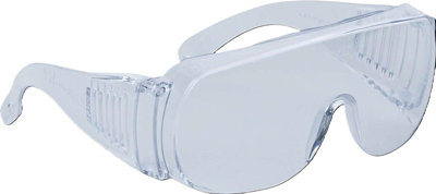 Delta Plus Piton clear polycarbonate safety visitor/overspectacle