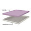 Deluxe 10cm Thick 4FT Small Double Memory Foam Mattress Topper