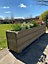 Deluxe Decking Planter 1.2m L x 0.3m W x 2 Boards High