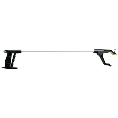 Deluxe Long Reach Grabber Tool - 24 Inch Reacher - Helping Hand Litter Picker