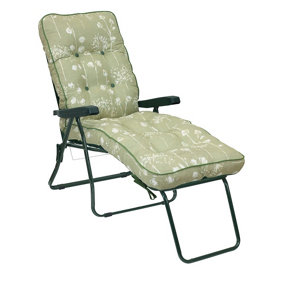 Deluxe Lounger Renaissance - L118 x W58 x H99 cm - Sage