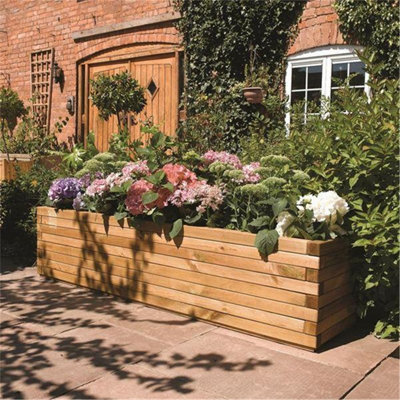 Deluxe Patio Garden Planter (6ft x 1ft) DIY at B&Q