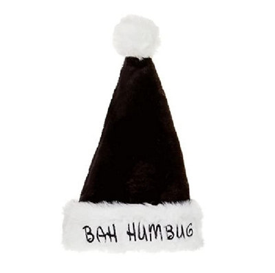 Black deals santa hats