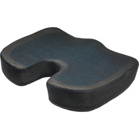 Deluxe Pressure Relief Cushion - Cooling Gel Layer - Promotes Correct Posture