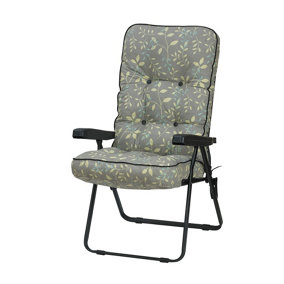 Deluxe Recliner Chair Country Teal