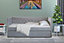 Deluxe Single Grey Day/Sofa Bed With Trundle (Westfield Day Bed)