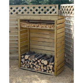 Deluxe Small Log Store (3'7" x 1'8")