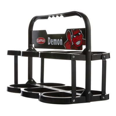 Demon Bottle Carrier Lightweight Holder For 1 Litre x6 Bottles Comfort Grip