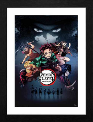 Demon Slayer Slayers 30 x 40cm Framed Collector Print