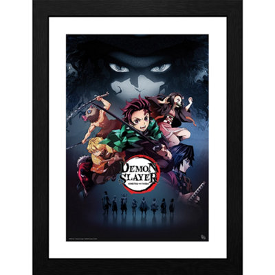 Demon Slayer Slayers 30 x 40cm Framed Collector Print