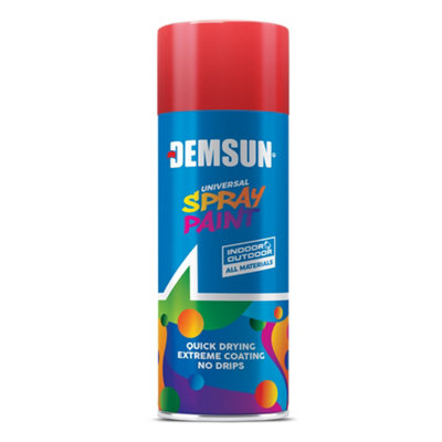 Demsun Painting Spray -400ml-Gloss Red