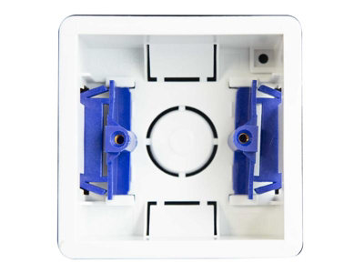 Dencon 1-Gang 36mm Adjustable Dry Lining Box for Seamless Electrical Installations