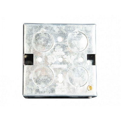 Dencon Metal Back Box Multi Colour (1-Gang 47mm)