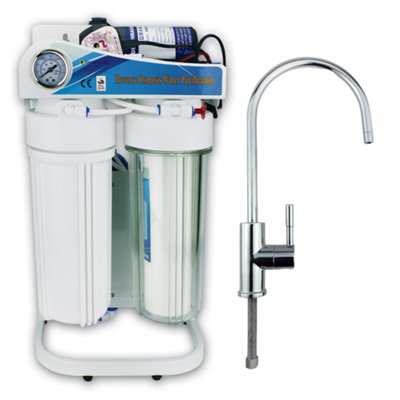 Dental Reverse Osmosis RODI Pure Water Filter System with DI Filters ...