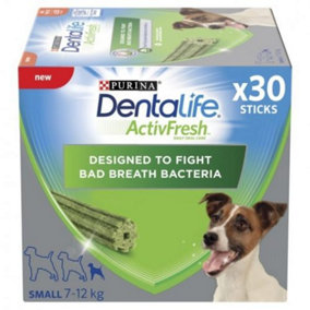 Dentalife Activfresh Small Dog Treat Dental Stick 30 Stick (Pack of 2)