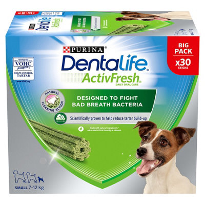 Dentalife Activfresh Small Dog Treat Dental Stick 30 Stick (Pack of 2)